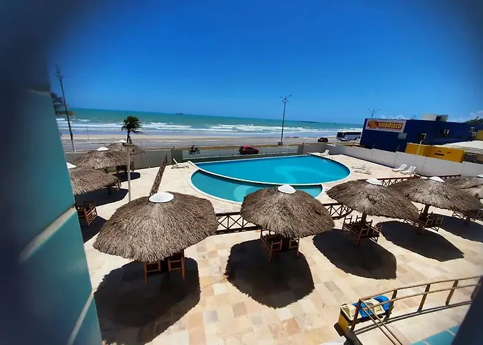 Apartamento 02 Quartos Completo, Beira-Mar Com Piscina