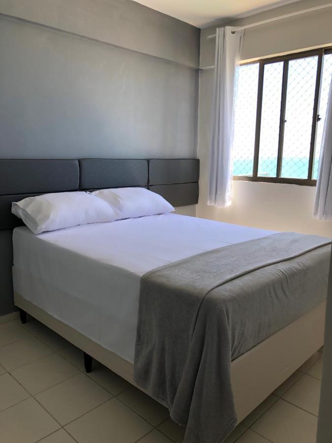 Apartment 02 Quartos Completo, Beira-mar Com Piscina